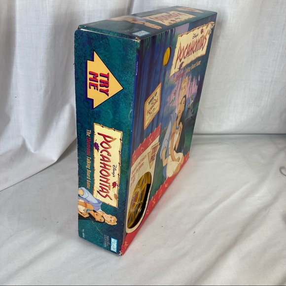 Pocahontas Disney Electronic Talking Board Game 1994 Unopened Parker Brothers - Picture 6 of 10